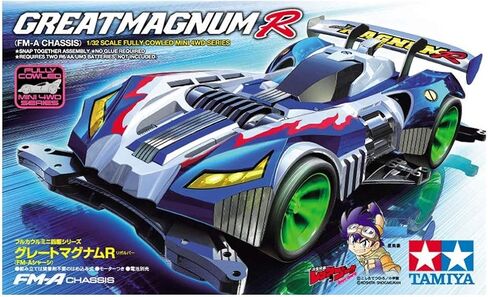 TAMIYA 1/32 هيكل Great Magnum R FM-A TAM19453 Mini Racer & Accys in Saudi Arabia