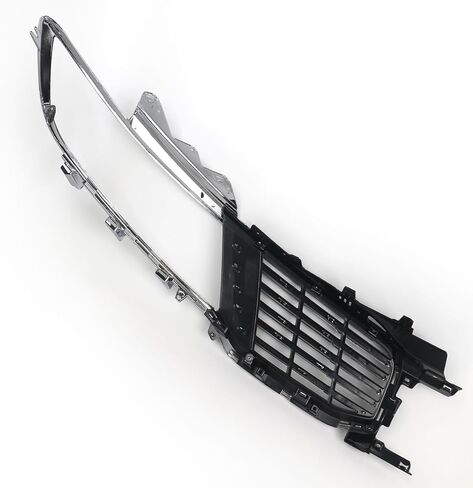 JOLONG Front Grille Left Driver Side Fit for Lincoln MKX 2016-2018 Bumper Upper Hood Grill Replacement for FA1Z8201AA FO1200597 (Front Left (Driver Side)) in Saudi Arabia
