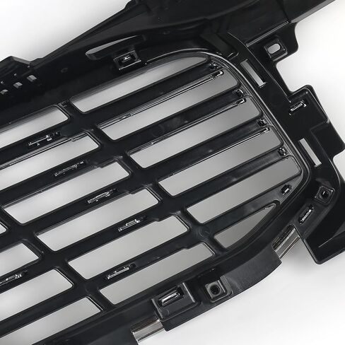 JOLONG Front Grille Left Driver Side Fit for Lincoln MKX 2016-2018 Bumper Upper Hood Grill Replacement for FA1Z8201AA FO1200597 (Front Left (Driver Side)) in Saudi Arabia