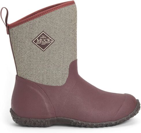 Muck WM2900W7 Women's Muckster II Mid Brown/Cream Faux Fur 7 Womens in Saudi Arabia