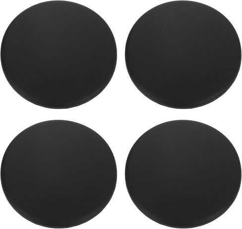 uxcell 4Pcs Door Stopper Wall Protector, 80mm/3.14" Gray Self Adhesive Bumper PVC Doorknob Buffer Guard for Home Office Door Stop in Saudi Arabia