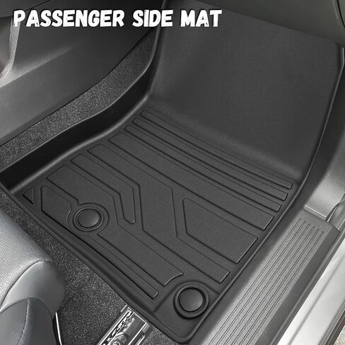 سجادات أرضية لـ 2021-2025 2026 Nissan Rogue S/SV/SL/Platinum/Rock Creek (ليست للرياضة)، مطاط TPE بطانات أرضية للحماية من جميع الأحوال الجوية، سجادات البضائع مجموعة كاملة من ملحقات Rogue سجادات السيارة in Saudi Arabia