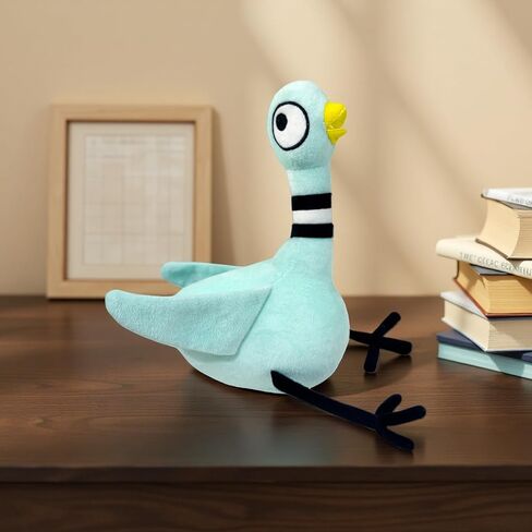 12 بوصة حمامة محشوة على شكل حمامة من القطيفة، لعبة حيوانات محشوة ناعمة على شكل طائر محشوة للأطفال الأولاد والبنات هدايا، ديكور منزلي قطيفة in Kuwait