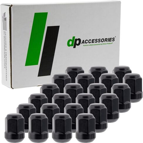 DPAccessories Chrome Lug Nuts | Compatible Replacement for Honda-Acura | 90381-S87-A01, 90304-SA5-013 | Factory/OEM Wheels Only | Set of 20 | DHO121501F-CH/020 in Saudi Arabia