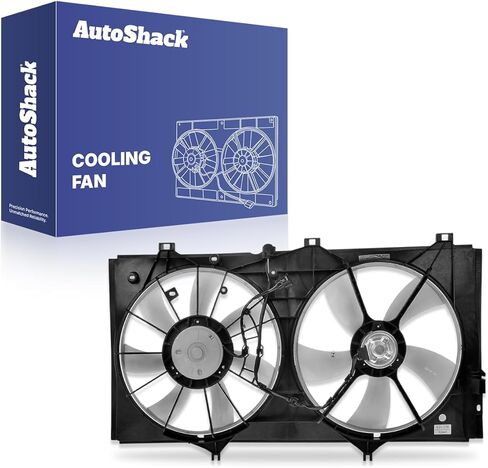 استبدال مجموعة مروحة تبريد المبرد AutoShack لـ 2007-2011 لكزس ES350 2007-2011 تويوتا كامري 2009-2016 تويوتا فينزا 1-PC in Saudi Arabia