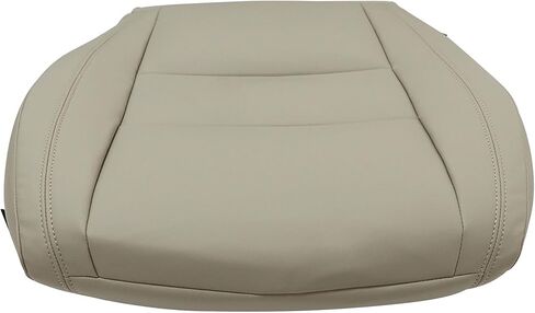 GXARTS Driver Side Bottom Microfiber Leather Seat Cover Tan ULXL or CJXL Compatible with Jeep Grand Cherokee 2011 2012 2013 2014 2015 2016 2017 2018 2019 2020 2021 Fit for Dodge Durango 2011-2018 in Saudi Arabia