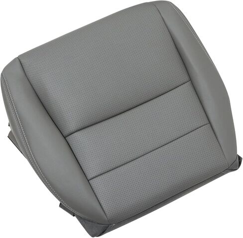 NLQR Front Driver Bottom Replacement Perforated Seat Cover Black Microfiber Leather Compatible with Acura TL 2005 2006 2007 2008 in Kuwait