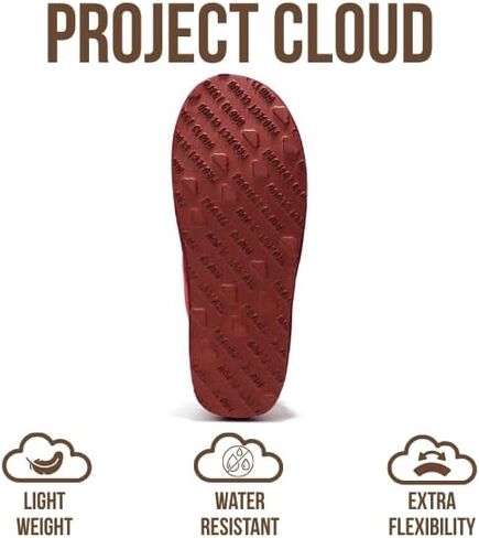 Project Cloud 100% Genuine Leather Women's Ankle Boots 2026 (Julee) | Memory Foam Insole and Non-Slip Lace-Up Design with Lightweight Fall & Winter Boots for Women - Water-Resistant Snow Boots in Saudi Arabia