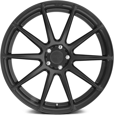 NICHE ESSEN Matte Black Wheel with Aluminum (19 x 8.5 inches /5 x 112 mm, 35 mm Offset) in Saudi Arabia