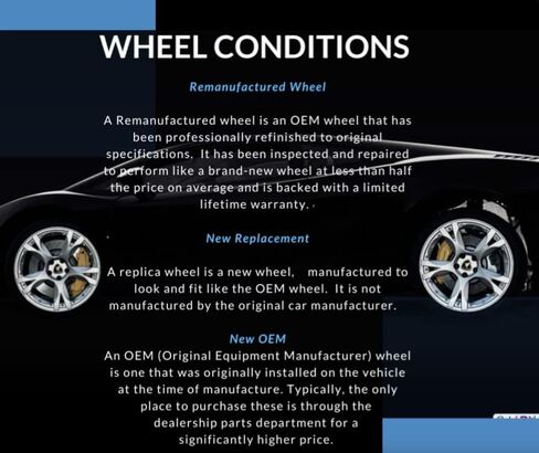 عجلة OEM جديدة مقاس 18 بوصة مجددة لسيارة Honda Crosstour، 2013، 2014، 2015 in Saudi Arabia