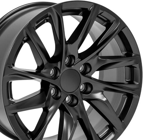 OE Wheels CA90 20 Inch Rim Fits Escalade Style 6x139.7 20x9 Satin Black - Hollander 4875 (1) in Saudi Arabia