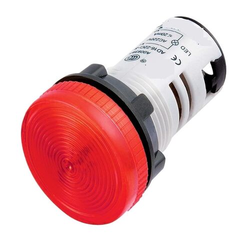مؤشر إشارة LED مقاس 22 مم AD16-22C/23 31 32s (أبيض نقي، تيار متردد/DC110V) in Saudi Arabia