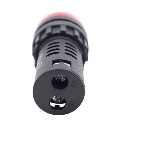 صفارة LED صوت متقطع وضوء فلاش إنذار AD16-22SM22mm AC / DC 12V24V110V220 in Saudi Arabia