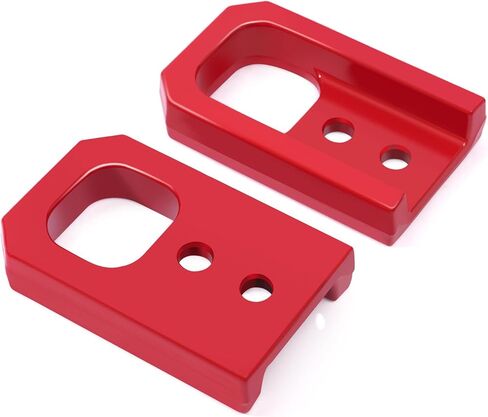 Front Tow Hooks Compatible with Toyota Tacoma 2024-2026 4Runner 2025-2026, Red Left and Right in Saudi Arabia