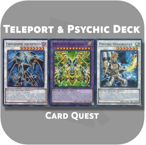 مجموعة مخصصة كاملة لـ Yu-Gi-Oh! - مجموعة التزامن النفسي والنقل الفضائي in Kuwait