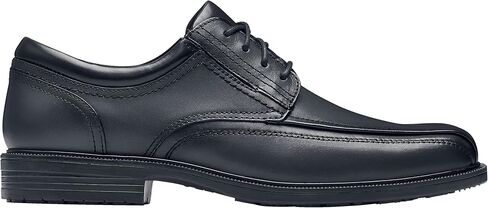 Shoes for Crews Senator, Men's Soft Toe Uniform Dress and Work Shoes, Slip Resistant, Water Resistant, Black, Size 8 Wide in Saudi Arabia