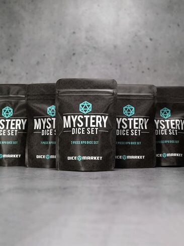 Dice Market Mystery 7pc Dice Set in Saudi Arabia