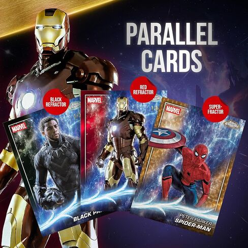 2025 Topps Marvel Studios Chrome - مختوم من المصنع - صندوق القيمة in Saudi Arabia