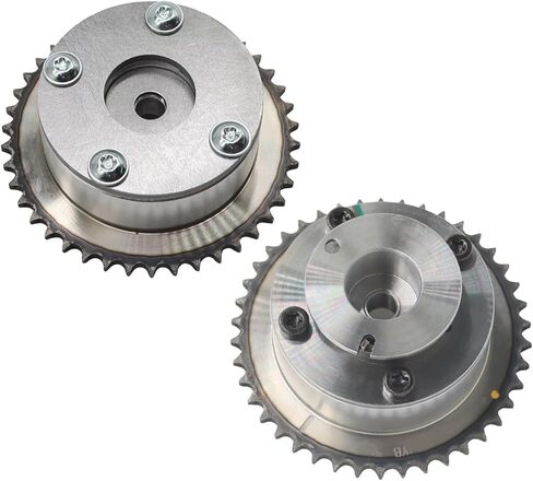 24350-2E201 مجموعة تروس توقيت عمود الحدبات CVVT 2 قطعة متوافقة مع Tucson Forte Soul 2.0L 2014-2020 24370-2E200 in Saudi Arabia
