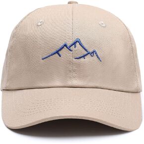 LIVOME Embroidery Mountain Athletic Baseball Caps for Men Women, Adjustable Trucker Hat Cotton Girl Youth Unisex Adult in Kuwait
