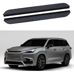 2PCS Side Steps Running Boards Nerf Bars Pedal Protector Fits for Lexus TX 350 500h 550h 2024 2025 2026 Black in Kuwait