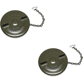 Mytee Products 4 Pk Aluminum Fuel Cap W/ Chain - MS35645-1, MS356451 in Saudi Arabia
