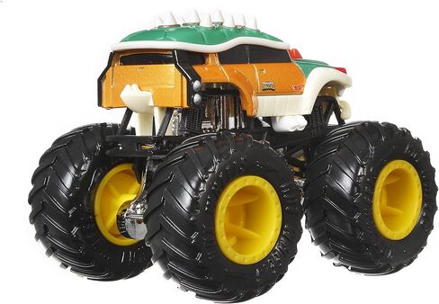 Hot Wheels Monster Trucks Pack 2 Nintendo Toy Cars 1:64 Scale Gift for Kids 3+ Years (Mattel HDH82) in Saudi Arabia