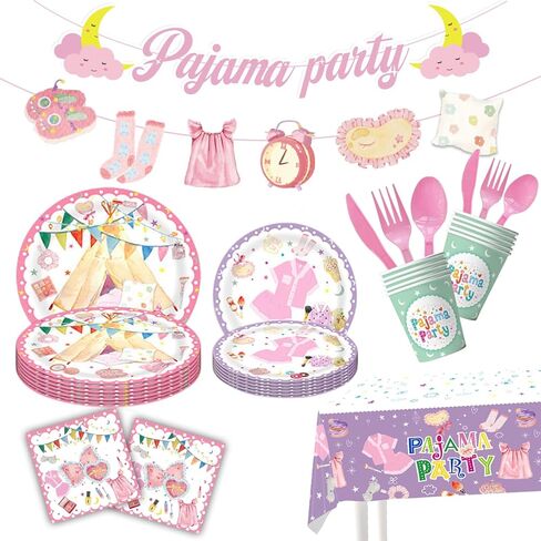 Teal Birthday Party Plates And Napkins Teal Gradient Purple Paper Plate With Rose Gold Border And Stripes Can Be Used As Disposable Party Decoration Supplies Turquoise Paper Plates Set For 24 Guests in Saudi Arabia