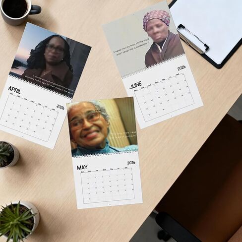 تقويم 2026 للنساء ذو ​​التصرف الجيد مقاس 11 بوصة × 8.5 بوصة ديكور جداري - هدية تمكينية شهرية ملهمة للمكتب المنزلي للاحتفال بحقوق دعم المرأة لمدة 12 شهرًا تقويم Merch "Well Women" (أ) قطعة واحدة in Saudi Arabia