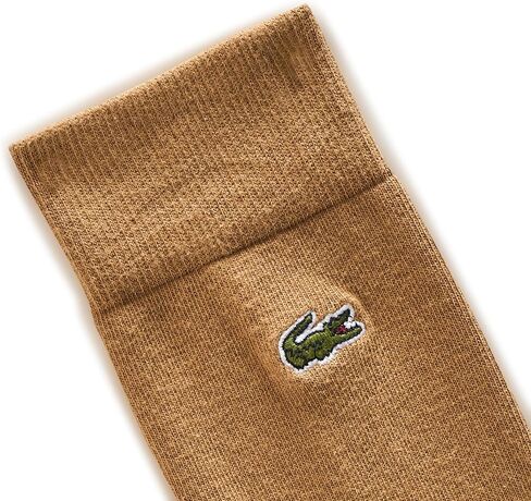 مجموعة من خمس جوارب من القطن العضوي عالية القطع للجنسين من لاكوست، أبيض/أبيض-أبيض-WHITE-W، 43/46 in Kuwait