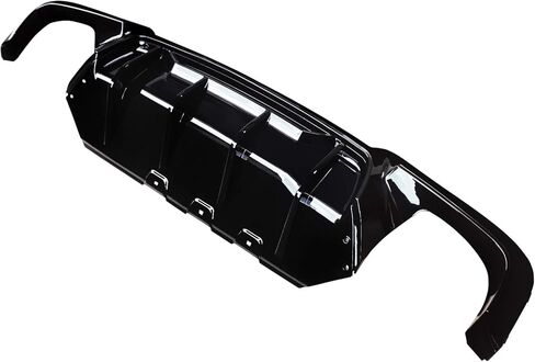 المصد الخلفي الناشر الفاصل الشفاه يناسب 2011 2012 2013 2014 2015 2016 BMW 5 Series M5 F10 M Sport Bumper Quad Exhaust Tips المصد الخلفي الذقن الناشر الشفاه المفسد الفاصل لمعان أسود ABS in Saudi Arabia
