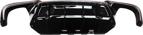 المصد الخلفي الناشر الفاصل الشفاه يناسب 2011 2012 2013 2014 2015 2016 BMW 5 Series M5 F10 M Sport Bumper Quad Exhaust Tips المصد الخلفي الذقن الناشر الشفاه المفسد الفاصل لمعان أسود ABS in Saudi Arabia