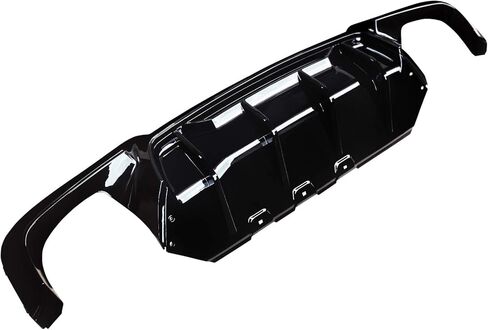 المصد الخلفي الناشر الفاصل الشفاه يناسب 2011 2012 2013 2014 2015 2016 BMW 5 Series M5 F10 M Sport Bumper Quad Exhaust Tips المصد الخلفي الذقن الناشر الشفاه المفسد الفاصل لمعان أسود ABS in Saudi Arabia