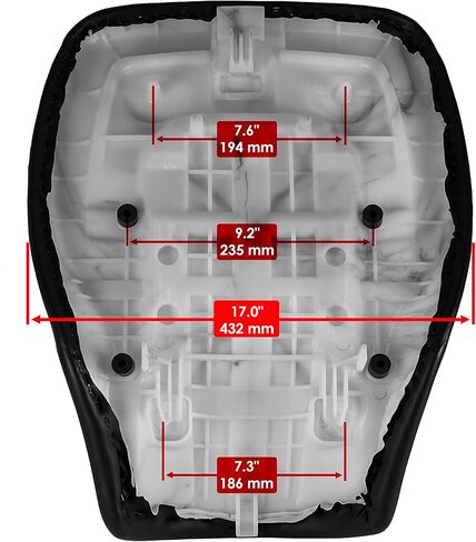 Caltric 77100-HR3-621ZA 77100HR3621ZA Complete Seat Compatible with Honda TRX420 TRX500 TRX520 in Saudi Arabia