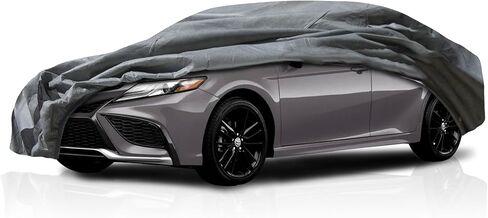 5 Layer Car Cover for Toyota Camry 2018-2026 Sedan 4-Door Semi Custom Fit Scratch Protection Windproof Snow-Proof Dust-Proof Full Coverage in Saudi Arabia