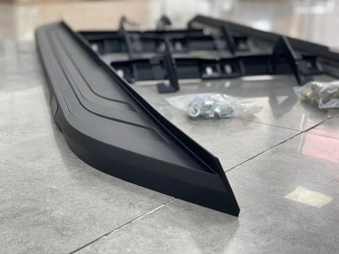 الأسهم الأمريكية 2 قطعة لوحة تشغيل ثابتة تناسب RAV4 RAV-4 2019 2020 2021 2022 2023 2024 2025 سلالم جانبية، شريط جانبي، سبائك ألومنيوم، أسود غير لامع مع حروف in Saudi Arabia