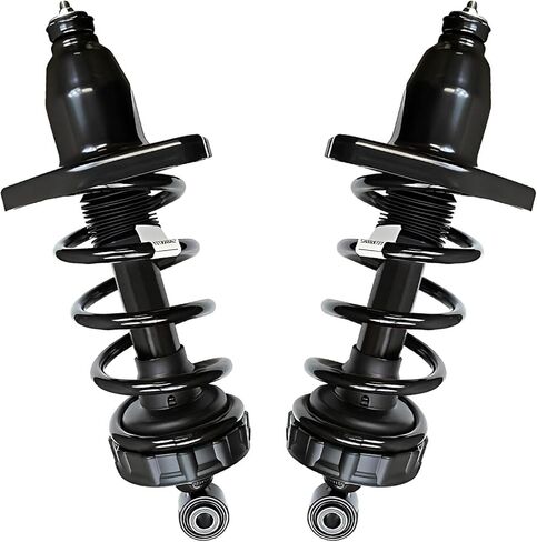 Detroit Axle - 2pc Rear Struts for 2006-2014 Honda Ridgeline, Struts & Coil Spring Assembly Quick Install Ready Struts Shocks 2007 2008 2009 2010 2011 2012 2013 Replacement Suspension in Saudi Arabia