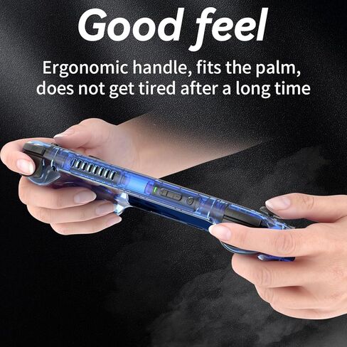 RG556 Retro Handheld Game Consoles No Card Android 13 System 5.48-inch AMOLED Screen Unisoc T820 Processor, Retro Gaming Console 5500mAh Battery Lasting 8 Hours (Blue T) in Kuwait