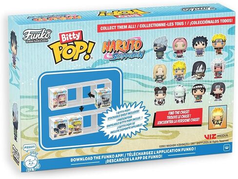 فانكو بيتي بوب! Naruto Shippuden: Tenten وMadara (المسارات السادسة) وMight Guy وItachi Uchiha وA Surprise Mystery Mini Figure - 0.9 بوصة (2.2 سم) قابلة للتجميع - فكرة هدية - قطعة علوية للكيك in Saudi Arabia