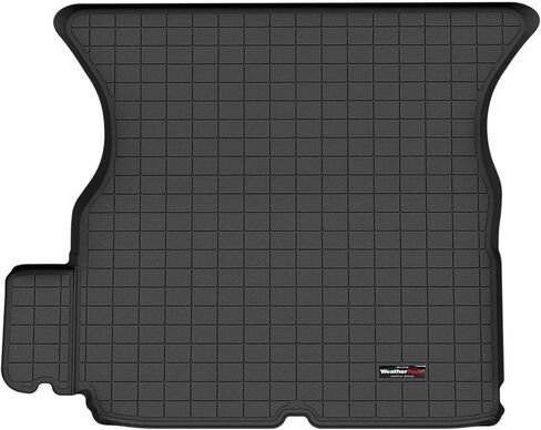 بطانة صندوق السيارة من Weathertech لسيارة Tesla Model X، Model X - خلف الصف الثاني (401485)، أسود in Saudi Arabia