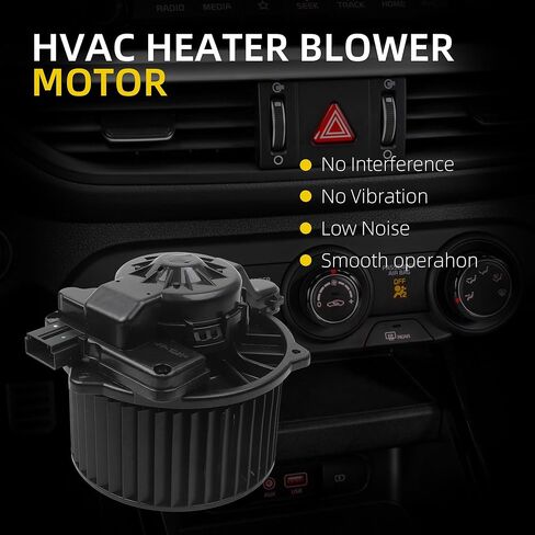 Dasbecan HVAC Blower Motor Compatible with Kia Forte 2019-2022 NIRO & Hyundai Loniq 2017-2019 Front Side A/C Heater Blower Motor with Fan Replace# 97113G2000 700345 in Saudi Arabia