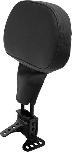 XFMT-moto-part XFMT Detachable Quick Release Adjustable Plug-in Driver Rider Backrest Pad For Harley Davidson Touring Road King CVO 2009-2020, Black #3, RP520601 in Saudi Arabia