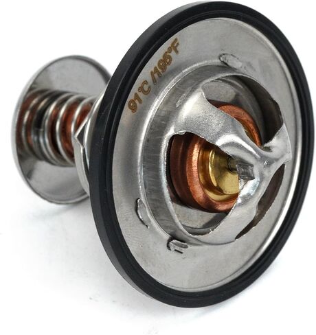 Coolant Thermostat Fit 1996-2014 for Chevrolet Express 1500 4.3L, 1999-2013 Silverado 1500 4.3L, 1996-2014 for GMC Savana 1500 4.3L, 1999-2013 Sierra 1500 4.3L, 1997-2008 for Isuzu Hombre 4.3L in Saudi Arabia