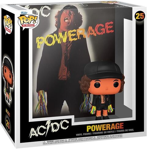 Funko Pop! Albums: AC/DC - Angus Young - Powerage - Collectable Vinyl Figure - Gift Idea - Official Merchandise - Toys for Kids & Adults - Music Fans - Model Figure for Collectors and Display in Saudi Arabia