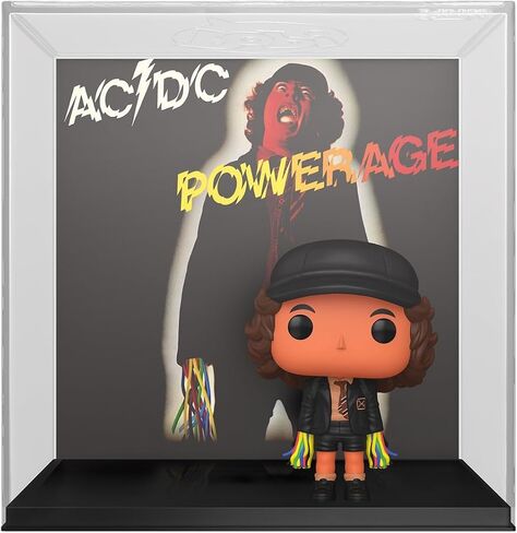 Funko Pop! Albums: AC/DC - Angus Young - Powerage - Collectable Vinyl Figure - Gift Idea - Official Merchandise - Toys for Kids & Adults - Music Fans - Model Figure for Collectors and Display in Saudi Arabia
