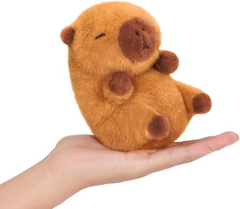 Ditucu Capybara Stuffed Animals Cute Soft Plush Doll Small Capibara Plushies Toys Gifts for Kids Brown 5 inch in Saudi Arabia