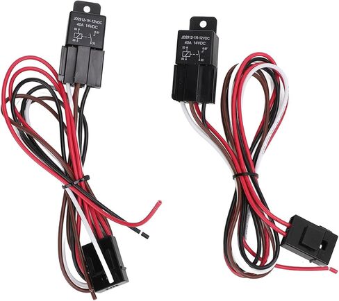 مجموعة ترحيل المروحة الكهربائية المزدوجة، مجموعة أسلاك المروحة الكهربائية المزدوجة 12VDC 185 درجة فهرنهايت على 175 درجة فهرنهايت قبالة مجموعة ترموستات مرحل المروحة الكهربائية لمراوح 10 12 14 16 بوصة in Saudi Arabia