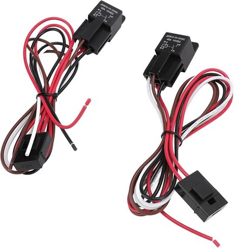 مجموعة ترحيل المروحة الكهربائية المزدوجة، مجموعة أسلاك المروحة الكهربائية المزدوجة 12VDC 185 درجة فهرنهايت على 175 درجة فهرنهايت قبالة مجموعة ترموستات مرحل المروحة الكهربائية لمراوح 10 12 14 16 بوصة in Saudi Arabia