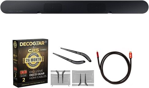 SAMSUNG HW-S800D Ultra-Slim 3.1.2ch Wireless Dolby Atmos Soundbar w/Q-Symphony (2024 Model) Bundle with Redeemable DIRECTV Gemini Air Streaming Device and 1 YR CPS Enhanced Protection Pack in Saudi Arabia