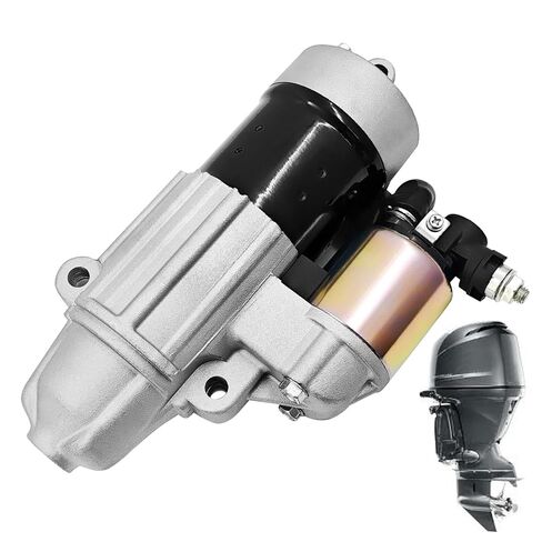 6CB-81800-00 Starter Motor Fits for Yamaha Outboard 75HP 90HP 150HP F115B 115HP 130HP 150HP 175HP 200HP 225HP 250HP 300HP 6EM-81800-00 6EM-81800-01 6EM-81800-00 6CB-81800-02 6CE-81800-00 in Kuwait